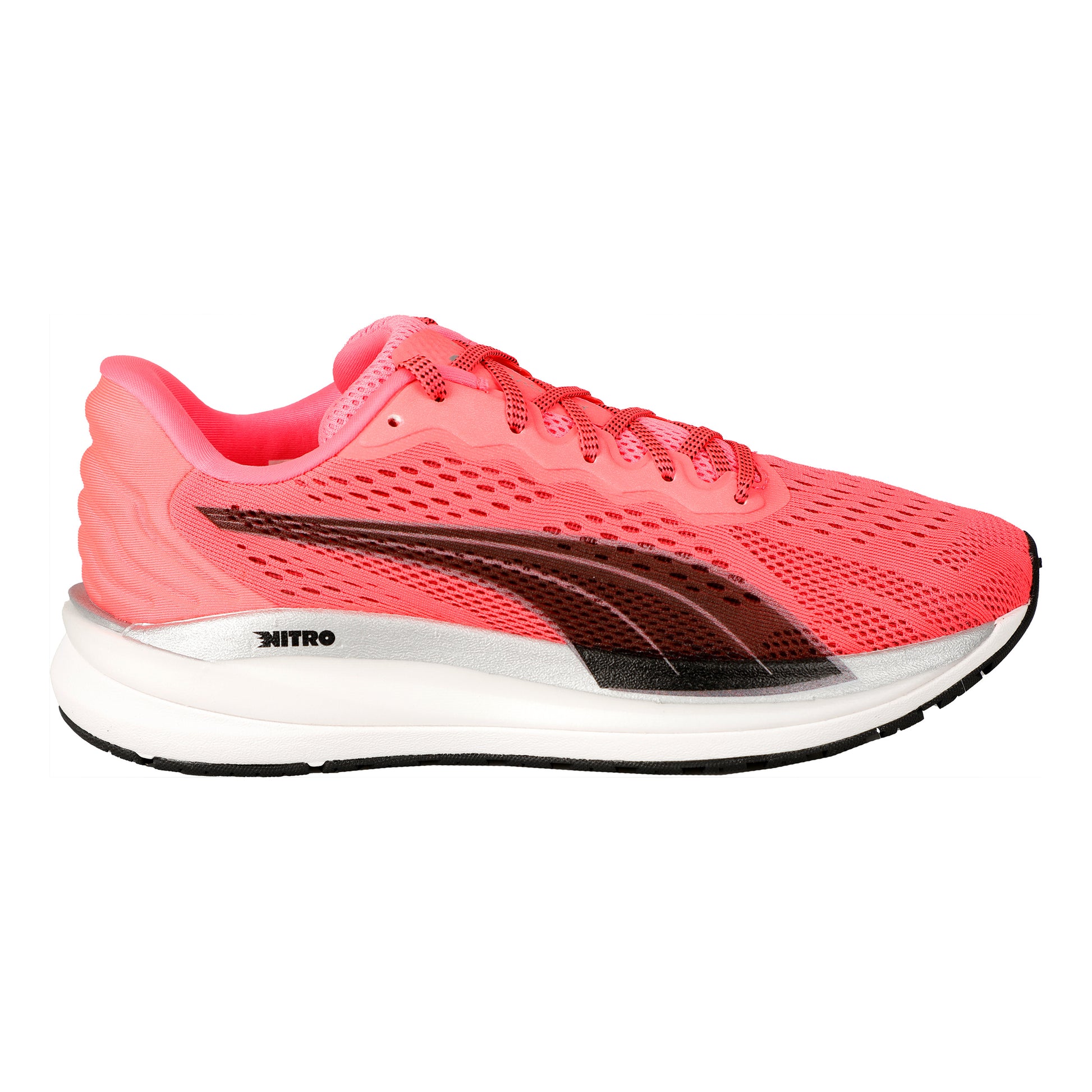 Puma Magnify Nitro Surge Zapatilla Neutral Mujeres-Rosa,Negro