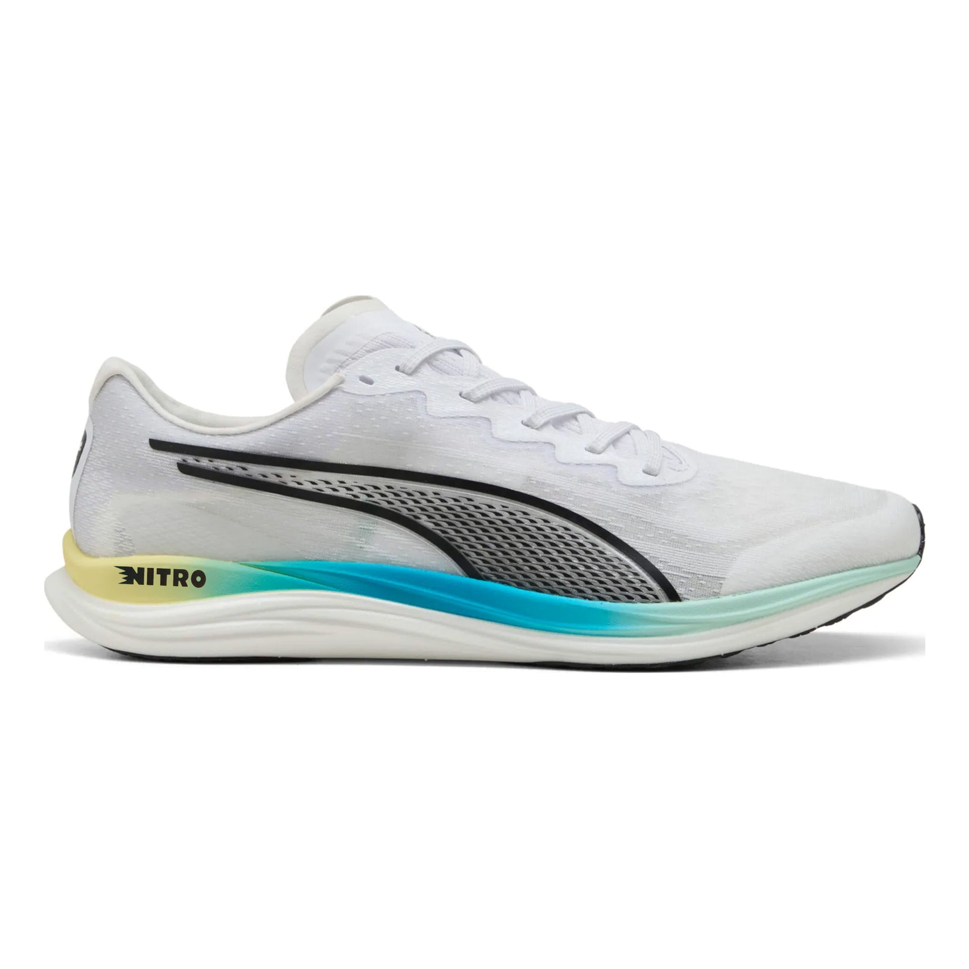 Puma Propio Nitro Zapatilla De Competición Hombres-Blanco,Mint