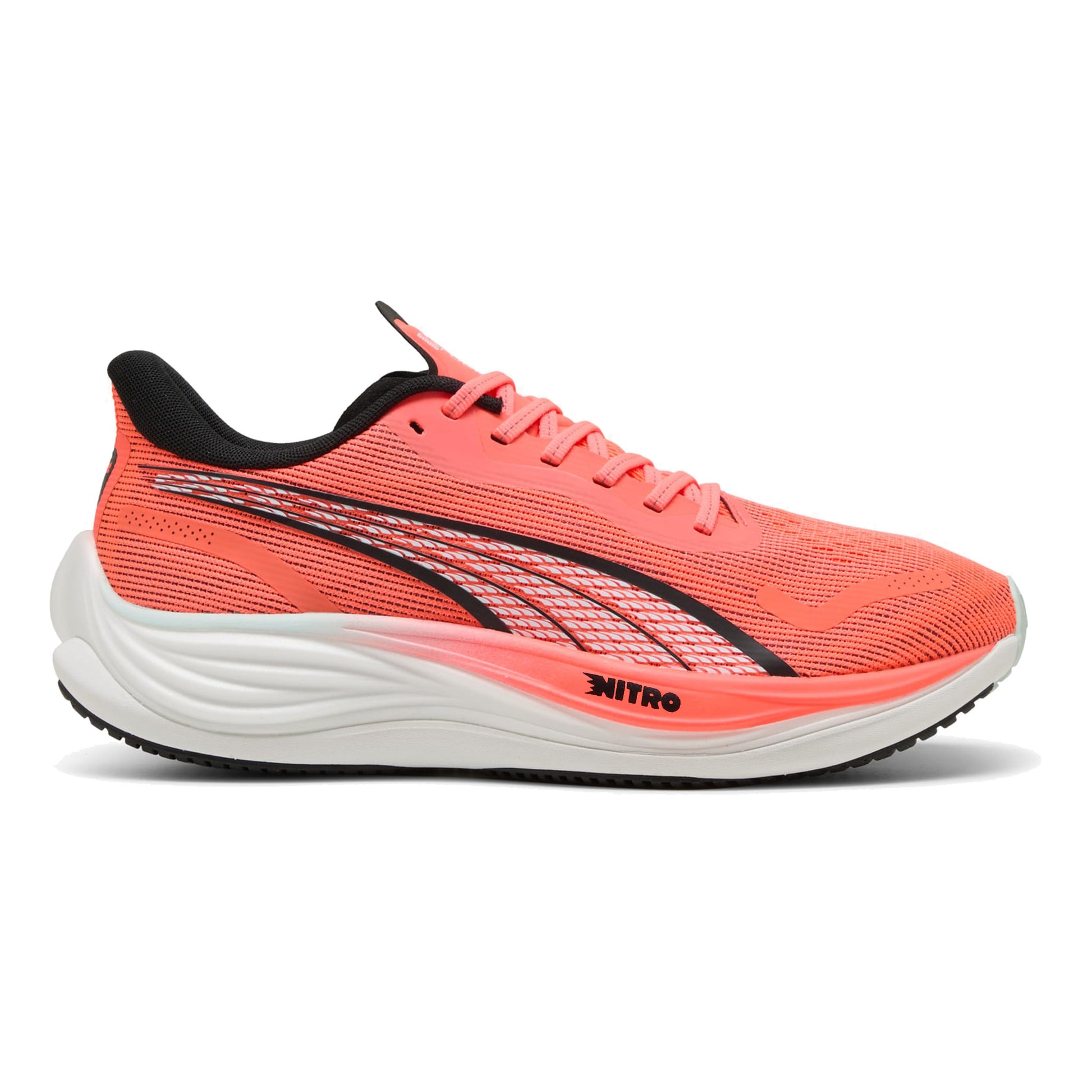 Puma Velocity Nitro 3 Zapatilla Neutral Hombres-Rojo,Negro
