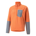 Seasons Raincell Half-Zip Top de running Hombres - naranja, gris