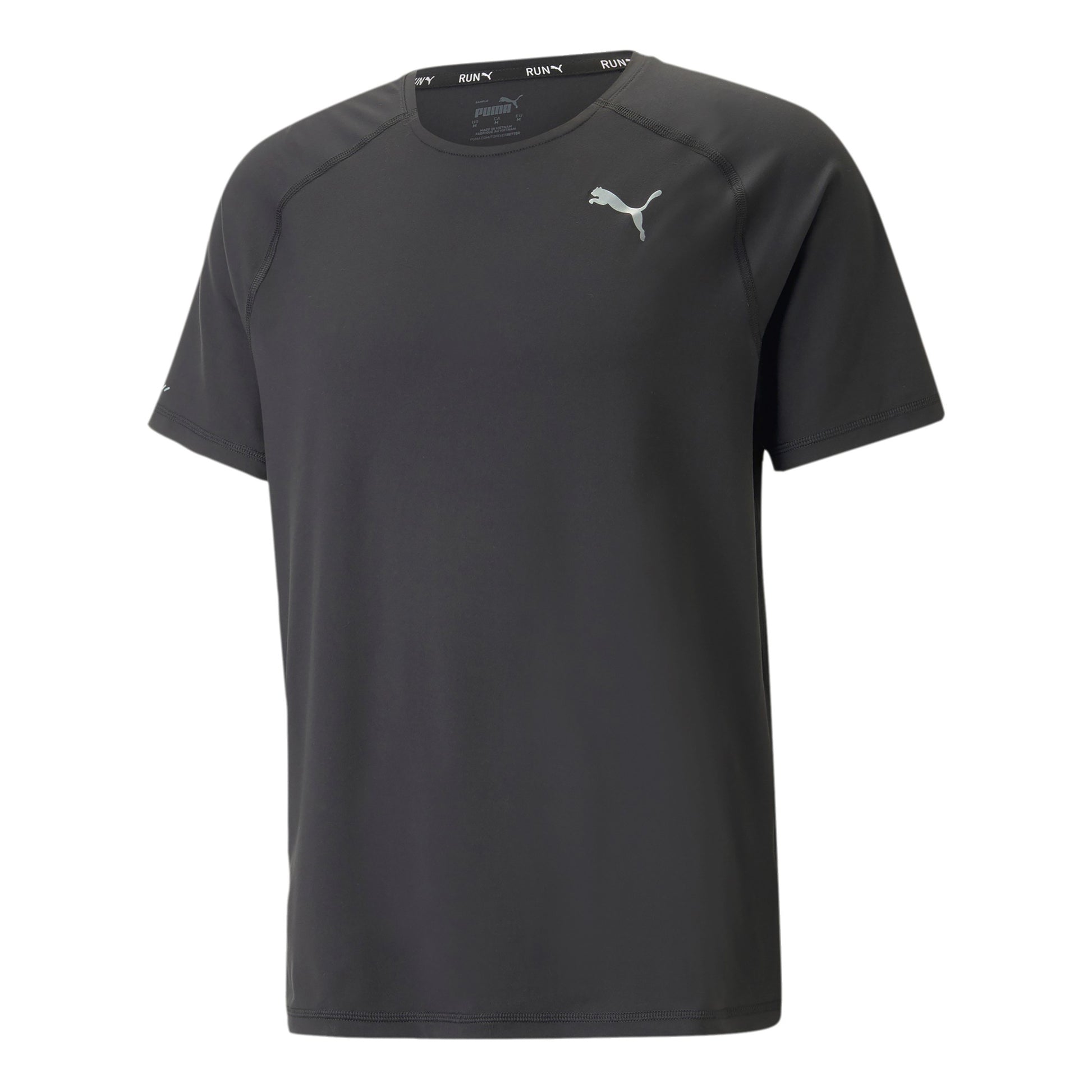 Puma Run Cloudspun Camiseta De Running Hombres-Negro