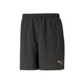 Run Favorite Velocity 7in Session Shorts Hombres-Negro