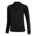 First Mile Mid Layer Top de running Mujeres - negro,