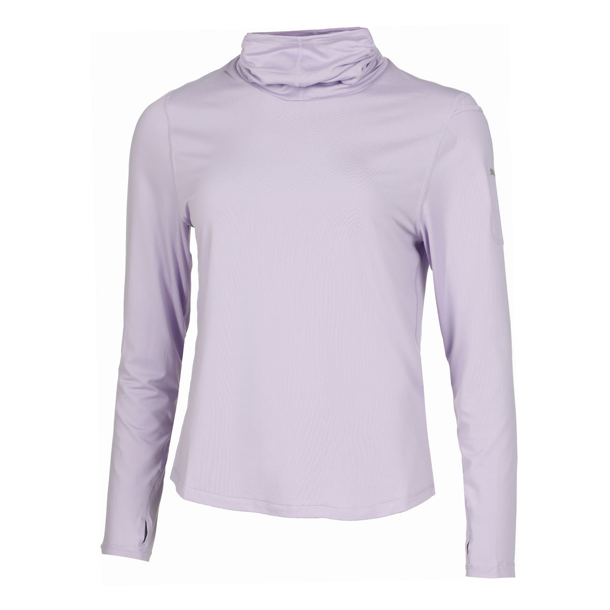 Puma Run Brushed Cloudspun Top De Running Mujeres-Lila