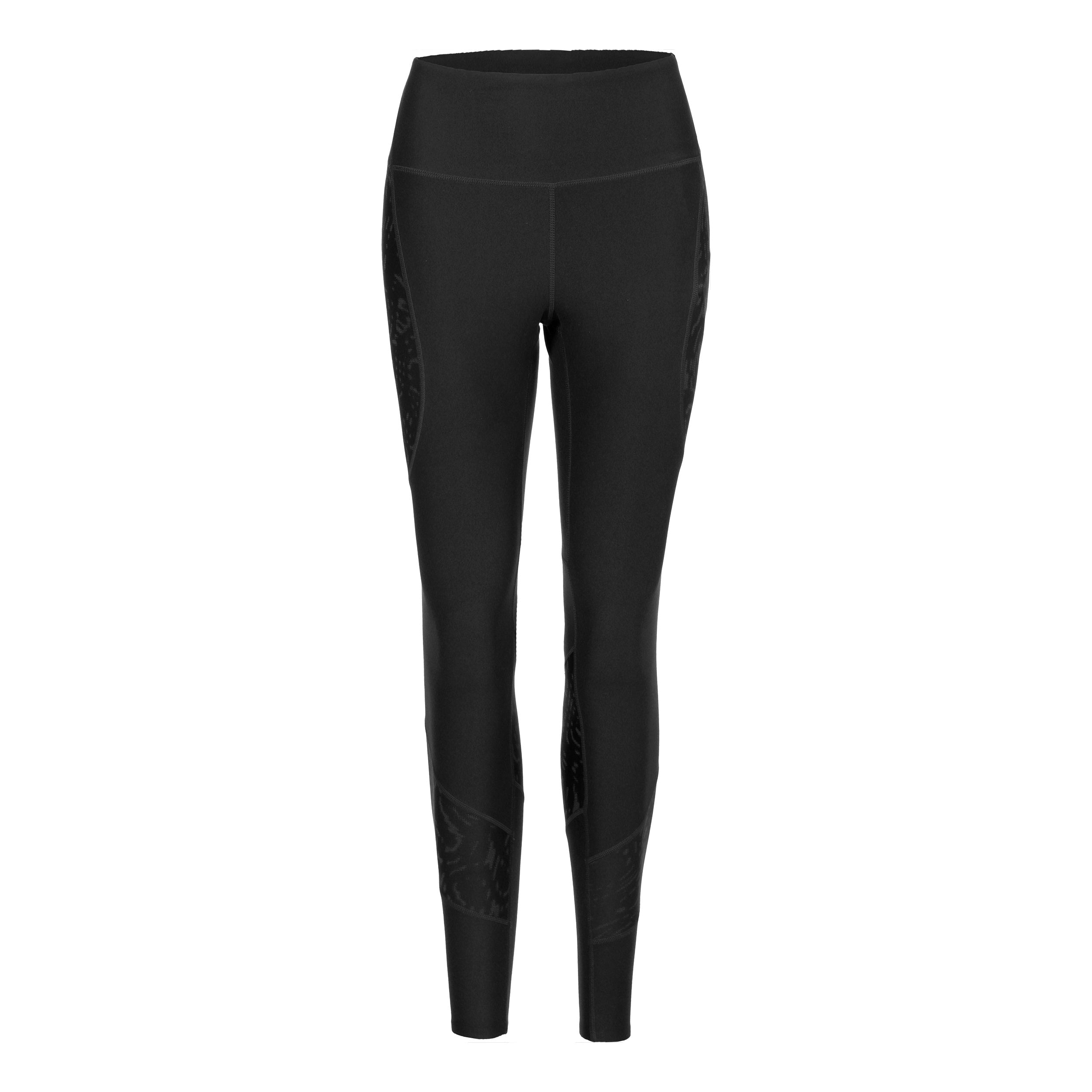Puma Run All Over Print Brushed Ultraform Highwaist FL Mallas Para Correr Mujeres-Negro