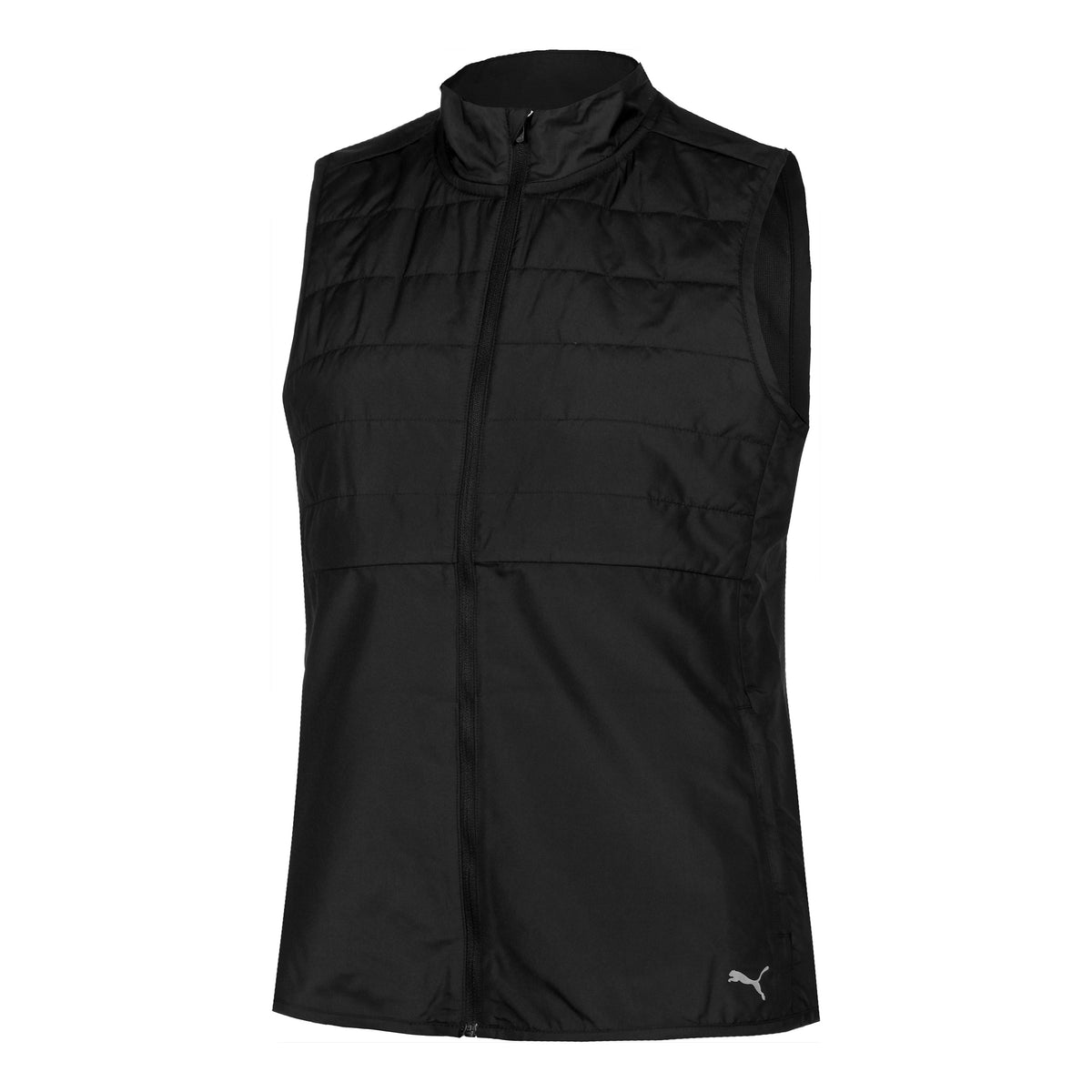 Puma Run Favorite Puffer Chalecos para correr Mujeres - negro,