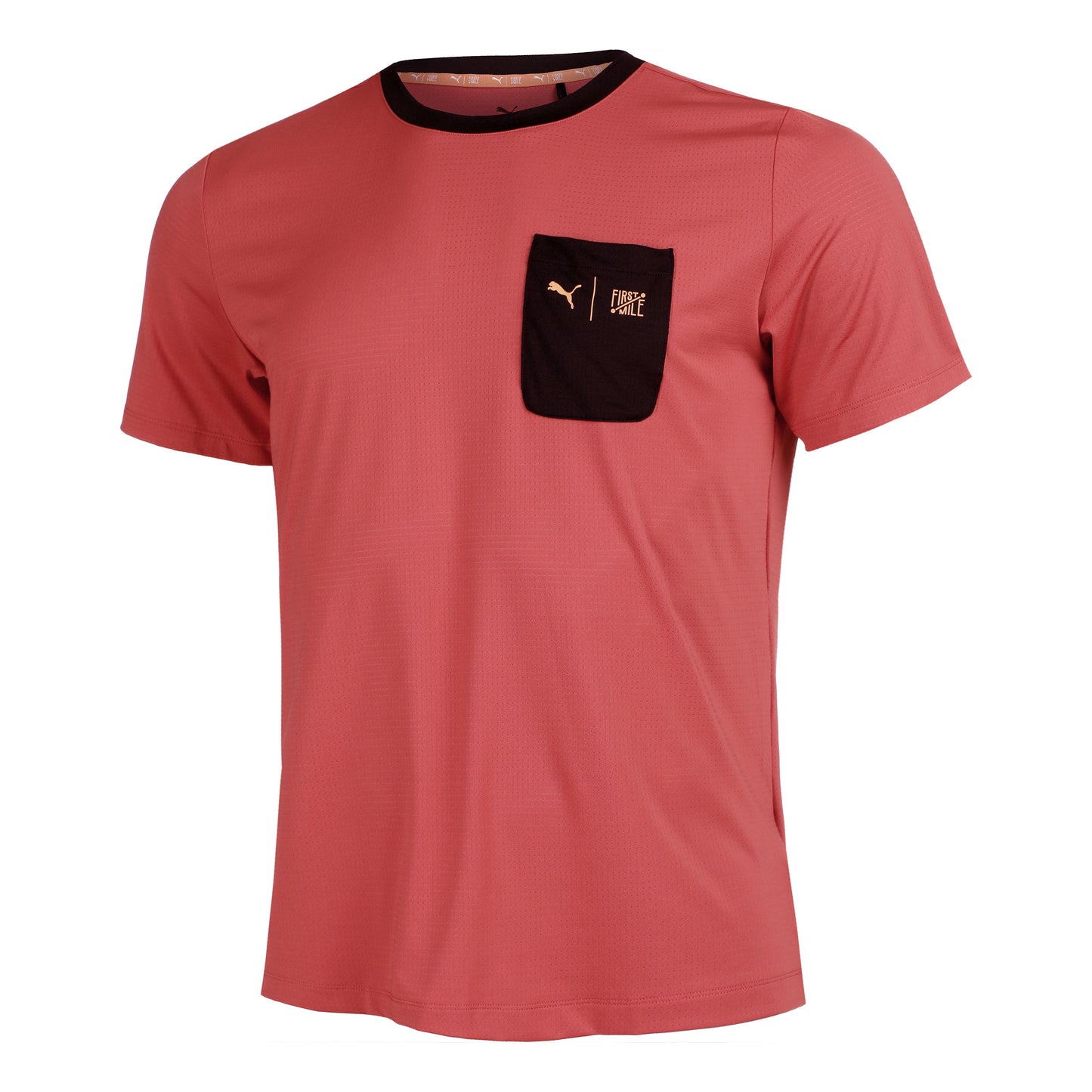 Puma First Mile Camiseta De Running Hombres-Rojo