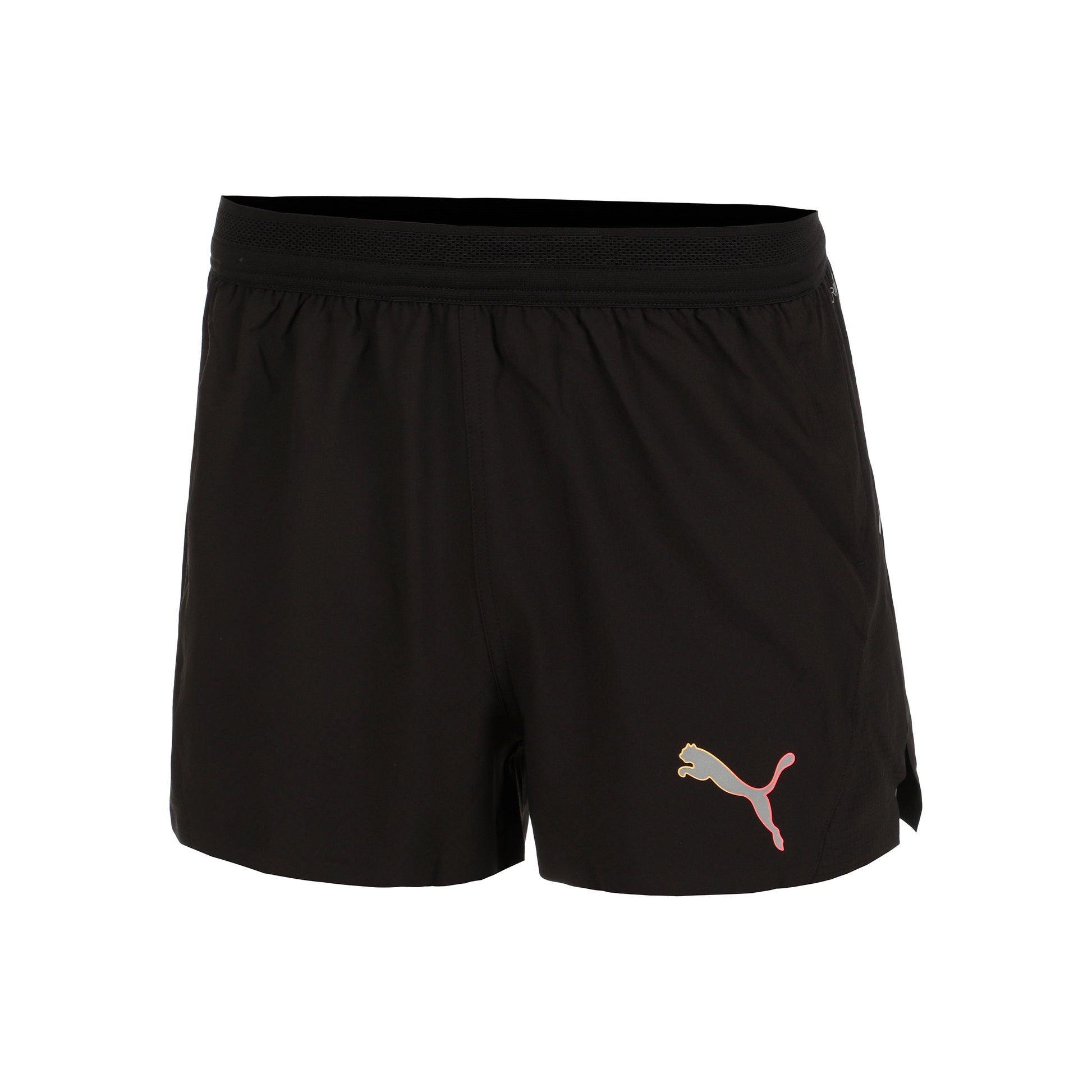 Puma Ultraweave Velocity 3in Split Pantalones Cortos Hombres-Negro