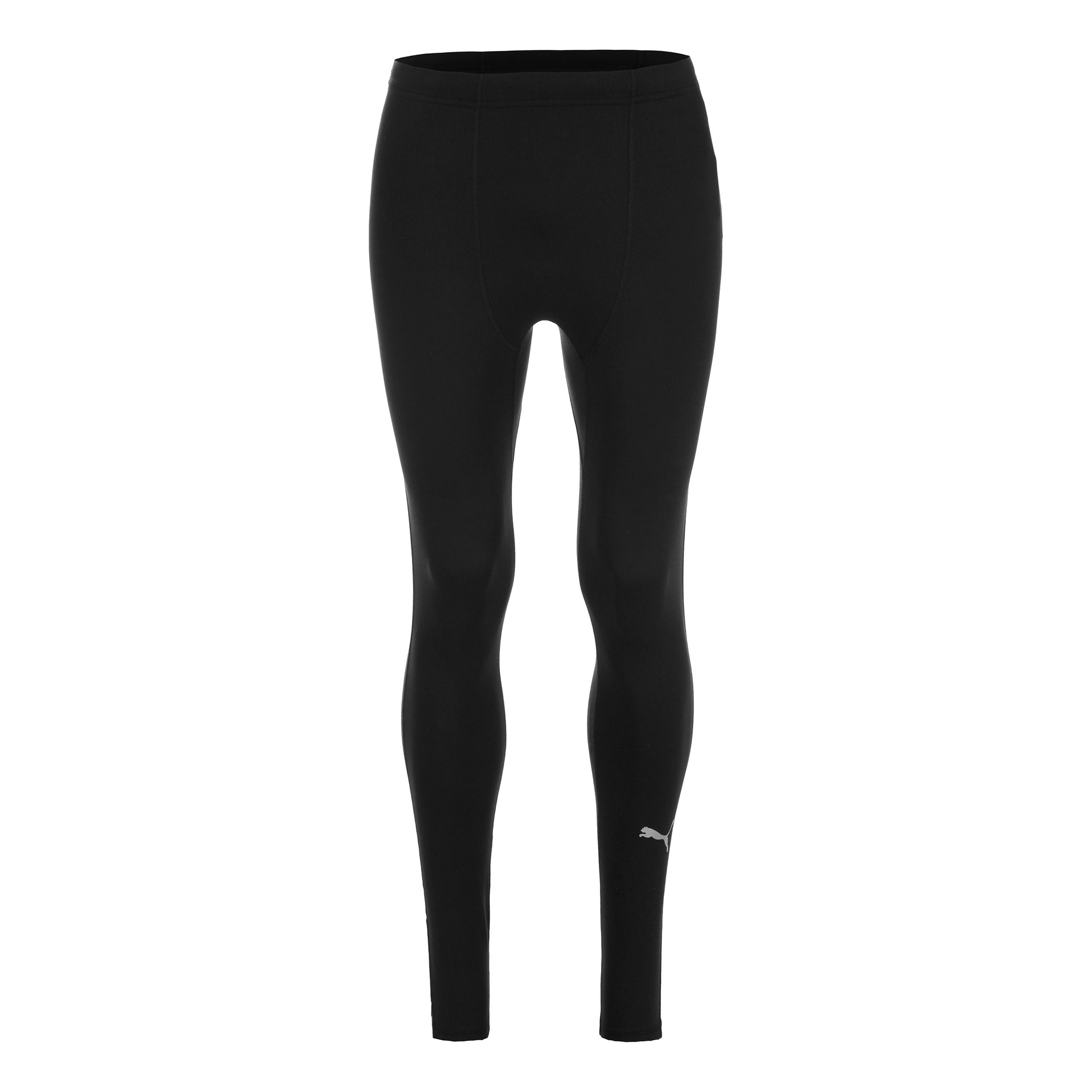 Puma Favorites Brushed Mallas Para Correr Hombres-Negro,Plateado