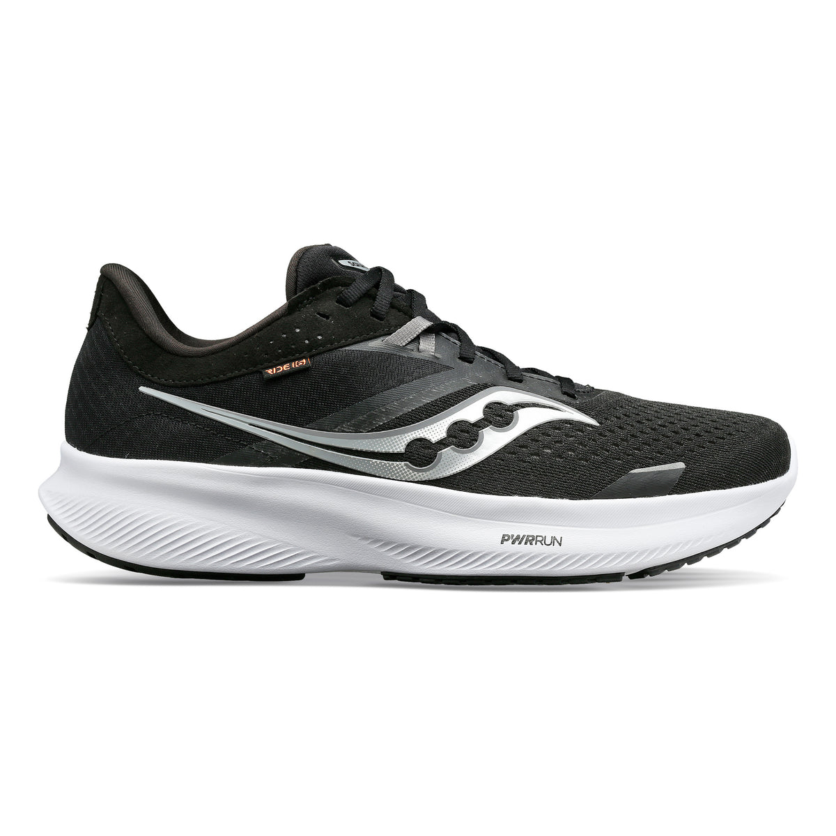 Saucony Ride 16 Zapatilla neutral Mujeres - negro, blanco