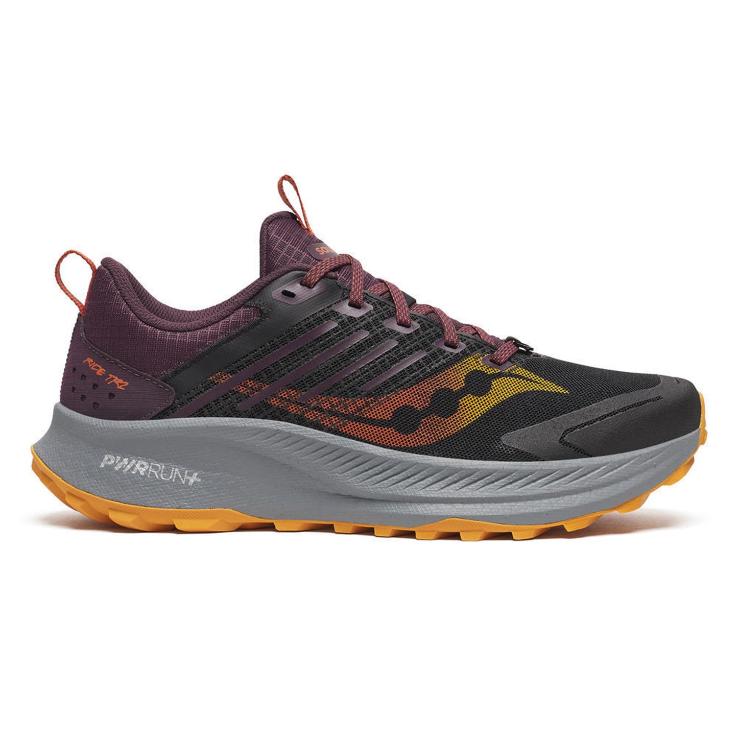Saucony Ride TR2 Zapatilla trail Hombres-negro, naranja