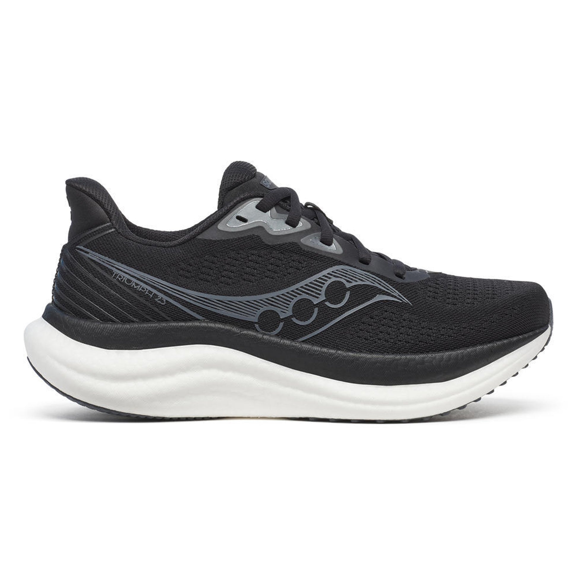 Saucony Triumph 23 Zapatilla neutral Mujeres - negro, blanco