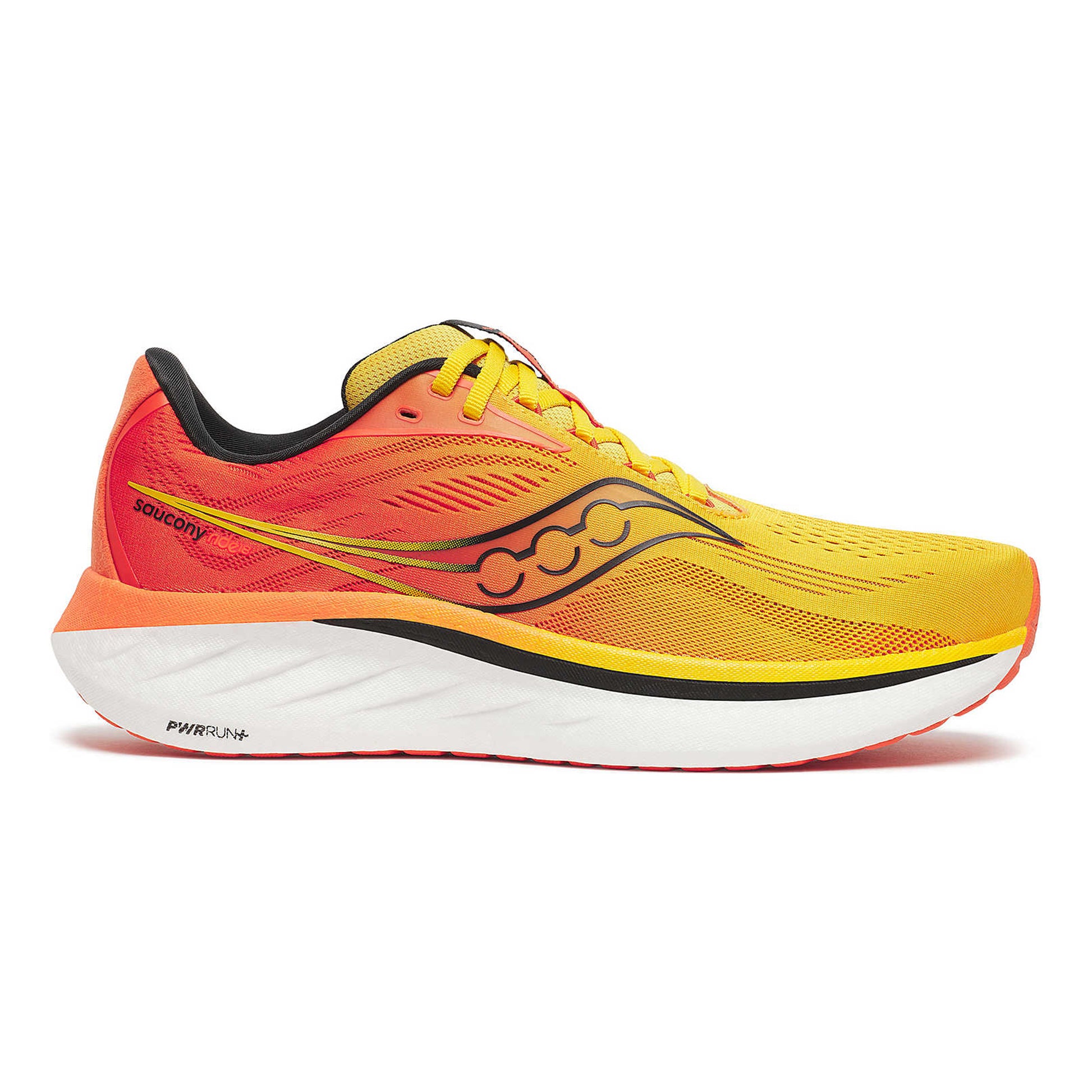 Saucony Ride 18 Zapatilla neutral Hombres - naranja, rojo