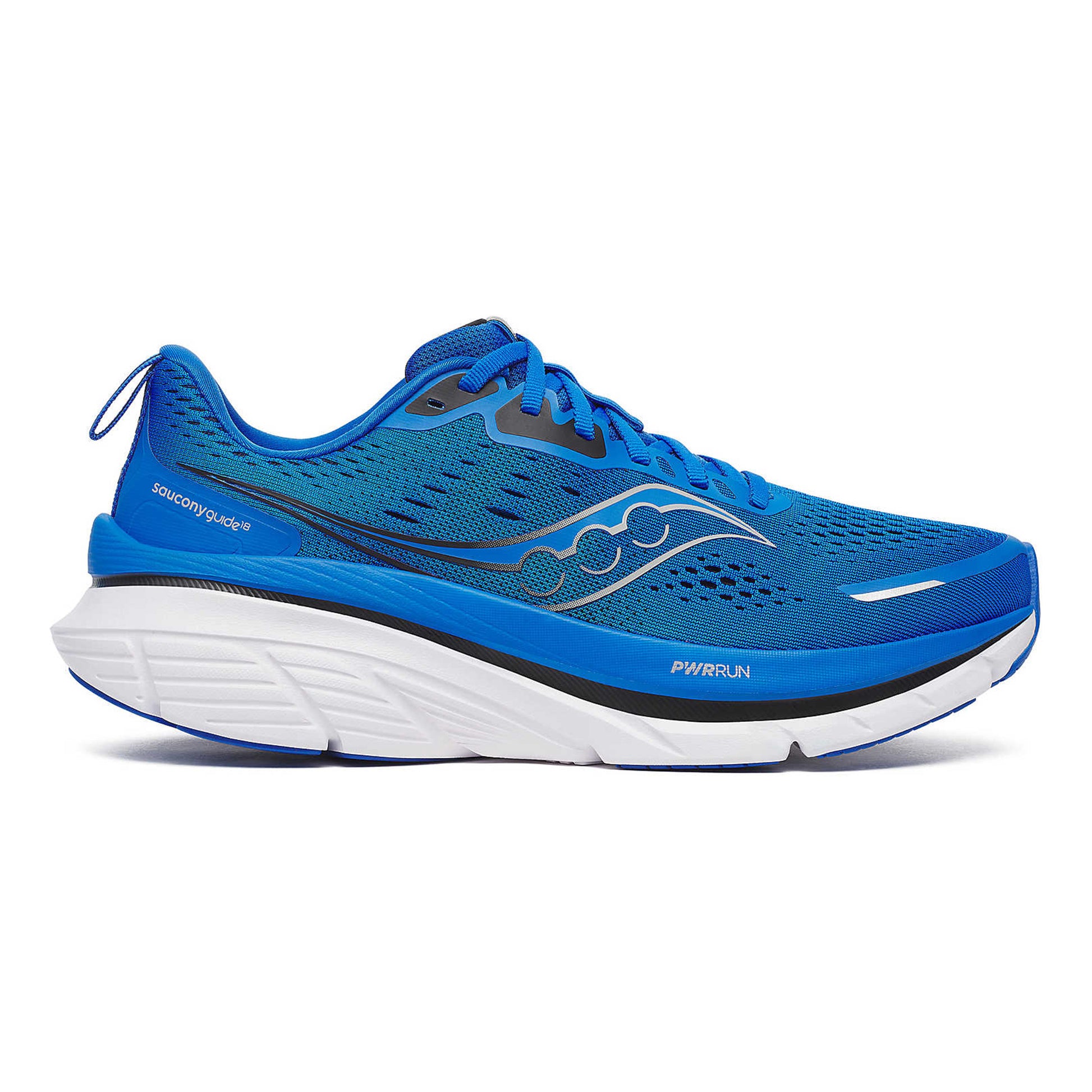 Saucony Guide 18 Zapatilla de estabilidad Hombres - azul, negro