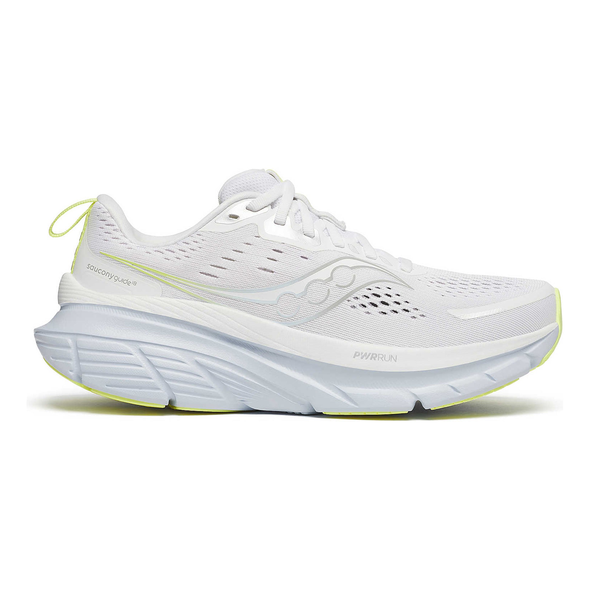 Saucony Guide 18 Zapatilla de estabilidad Mujeres - blanco, azul claro