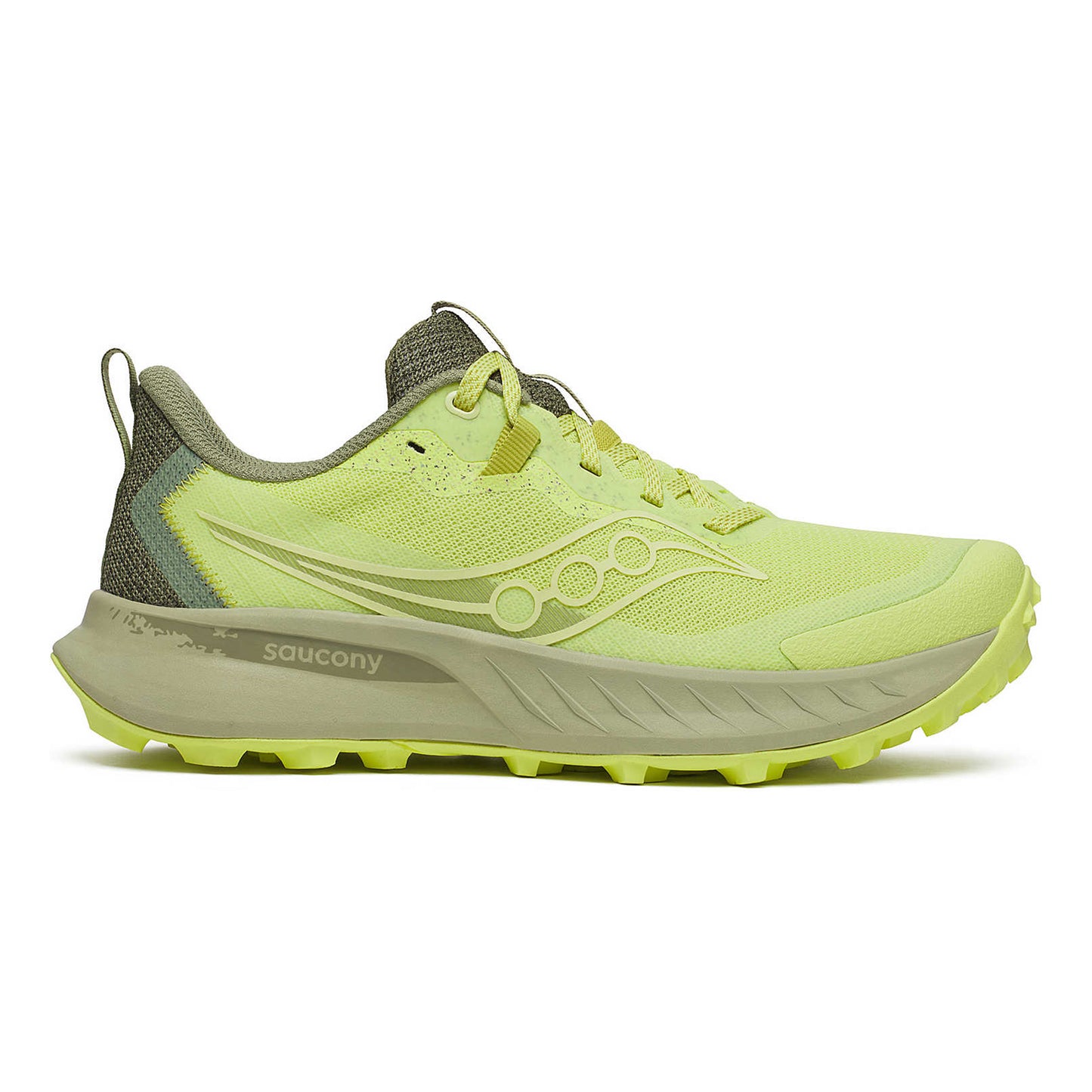 Saucony Peregrine 15 Zapatilla Trail Mujeres-Amarillo,Verde