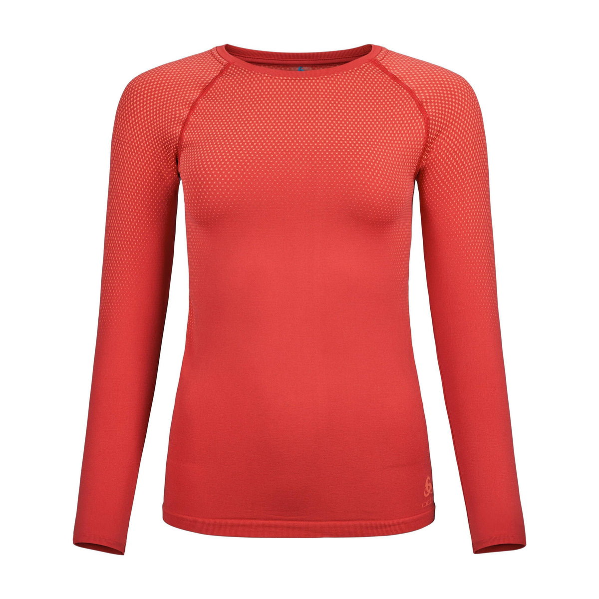 Odlo BL Top Crew Neck Performance Light Eco Camiseta de manga larga Mujeres - rojo,