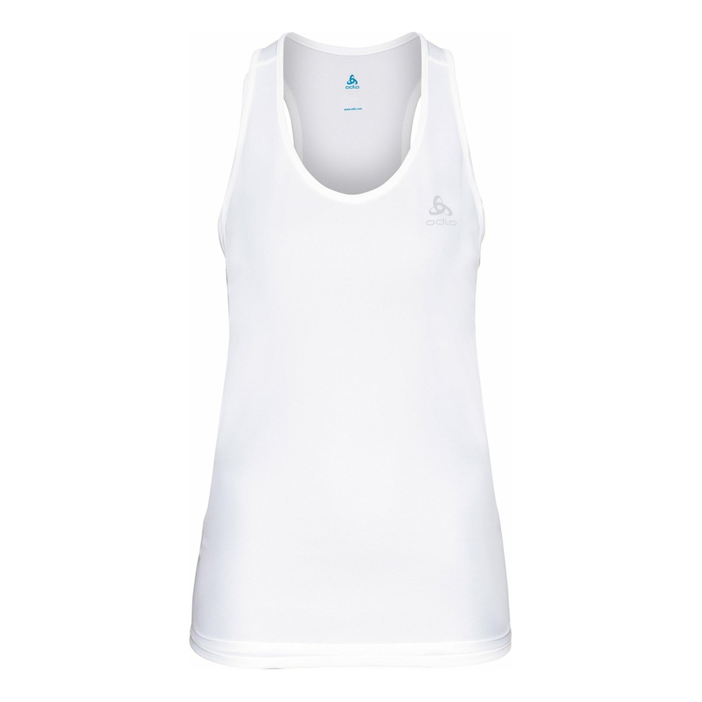 Odlo Crew Neck Essential Camiseta De Running Mujeres-Blanco
