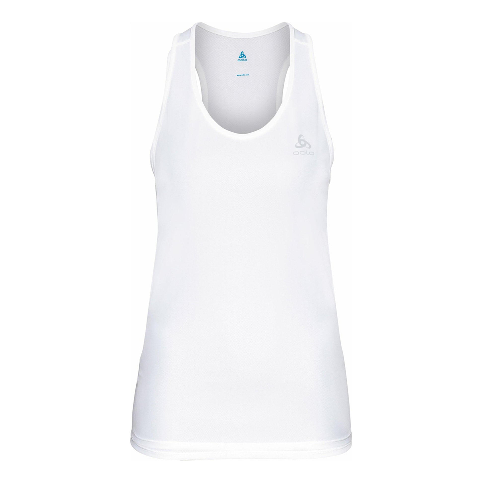 Odlo Crew Neck Essential Camiseta De Running Mujeres-Blanco
