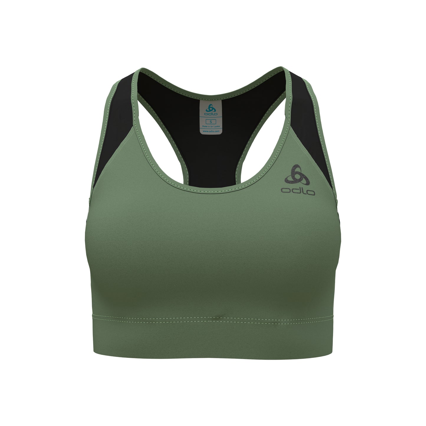 Odlo Essential Mesh Sujetador deportivo Mujeres - oliva,