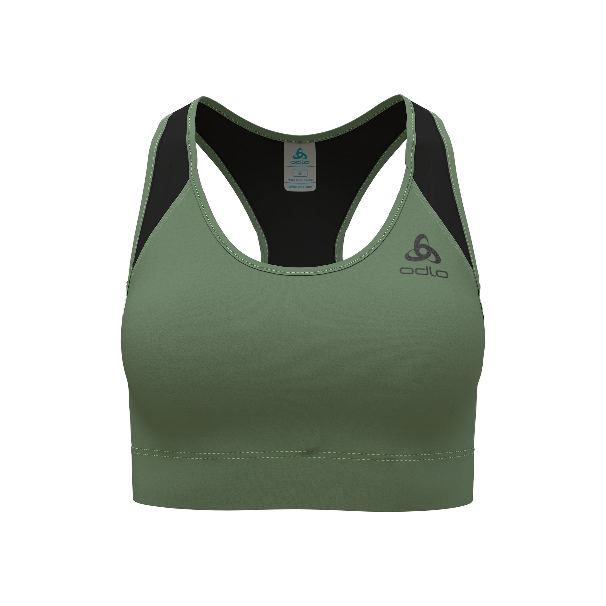 Odlo Essential Mesh Sujetador deportivo Mujeres - oliva,