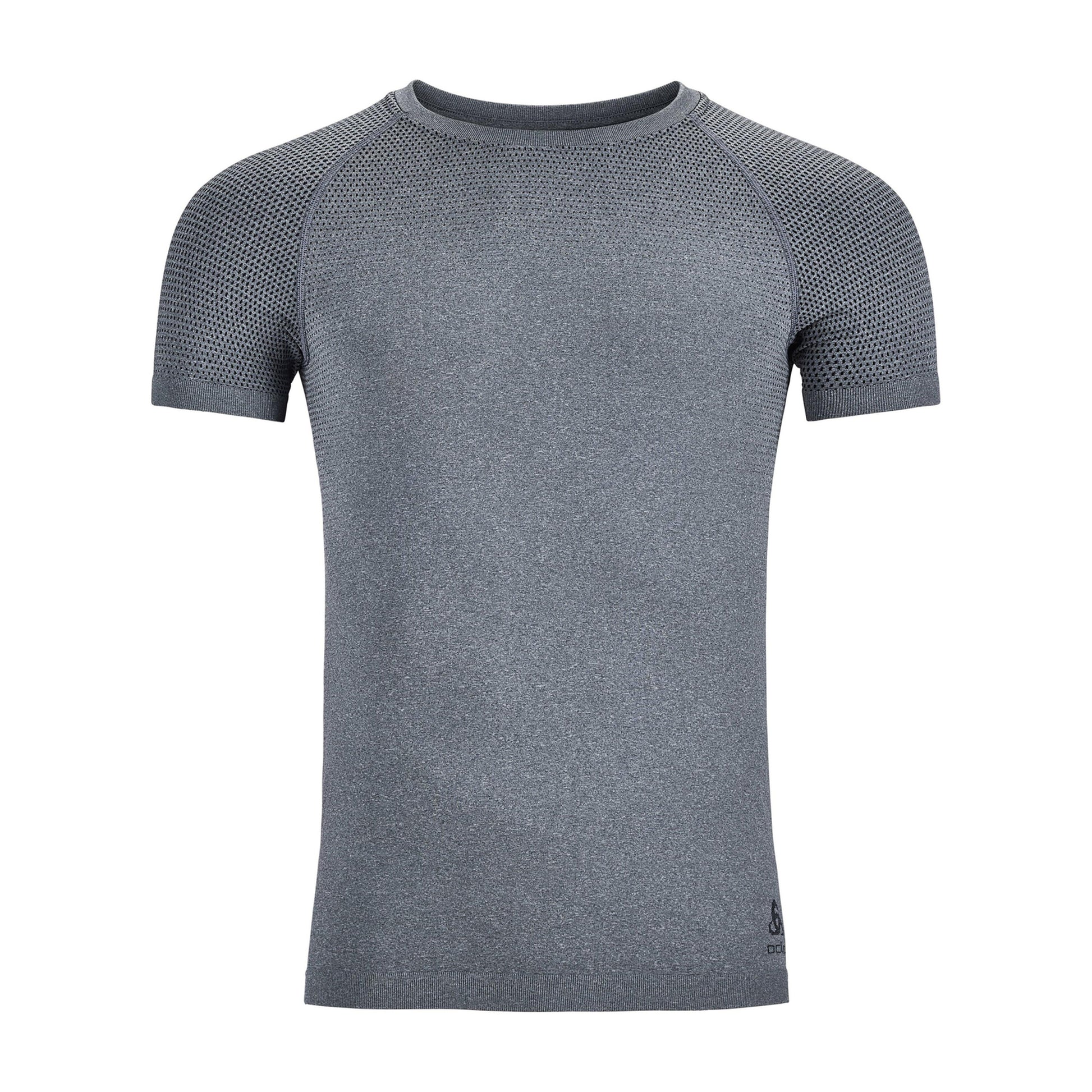 Odlo BL Top Crew Neck Shortsleeve Performance Light Eco Camiseta De Running Hombres-Gris
