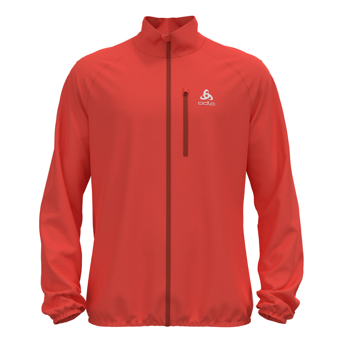 Odlo Chaqueta Para Correr Hombres-Rojo