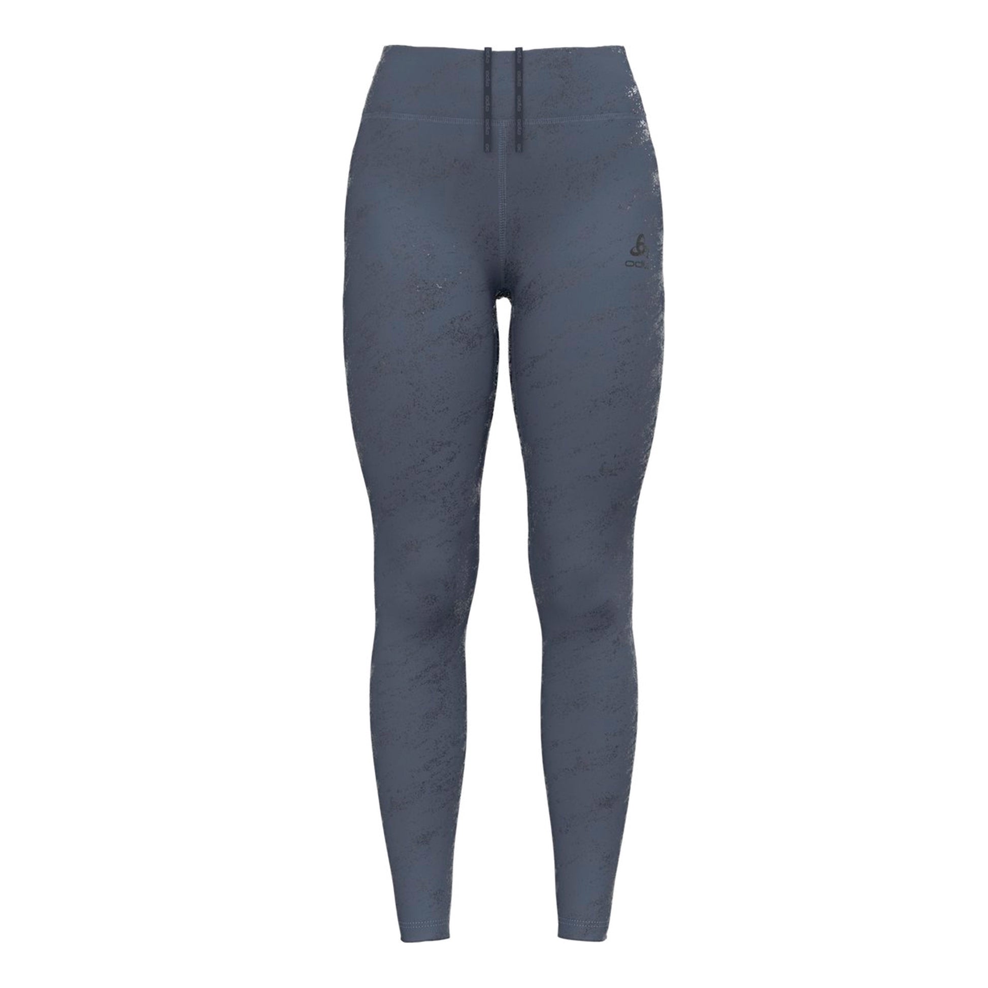 Odlo Zeroweight Print Reflective Mallas Para Correr Mujeres-Color Petróleo