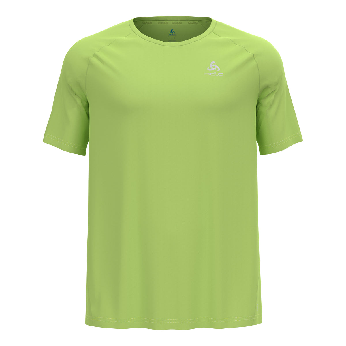 Odlo Essential Chill-Tec Crew Neck Camiseta de running Hombres - verde claro,