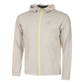 X-Alp Waterproof Chaqueta para correr Hombres-plateado, verde claro