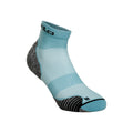 Ceramicool Run Quarter Calcetines para correr Unisex - azul-gris,