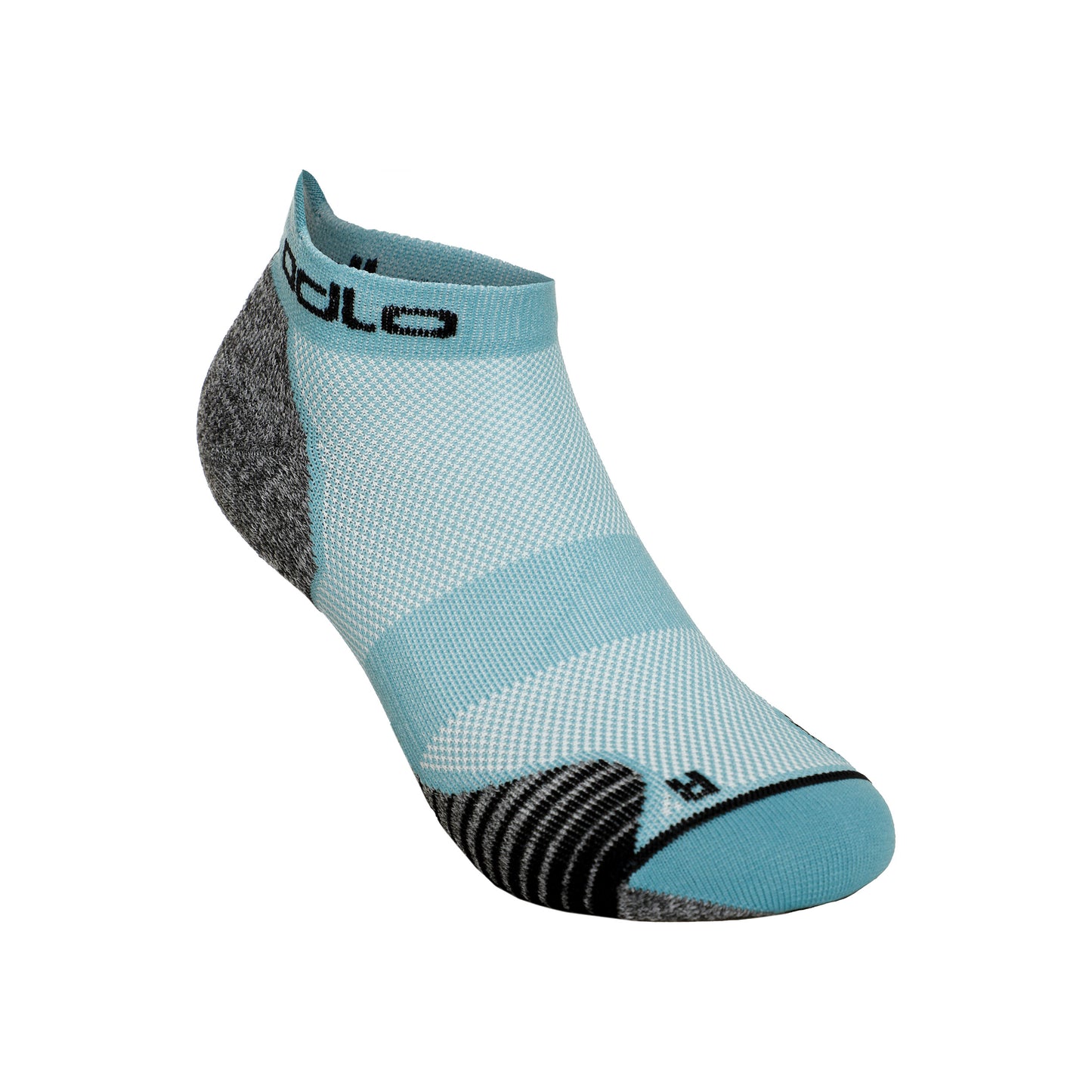 Odlo Ceramicool Short Calcetines para correr Unisex - azul-gris,