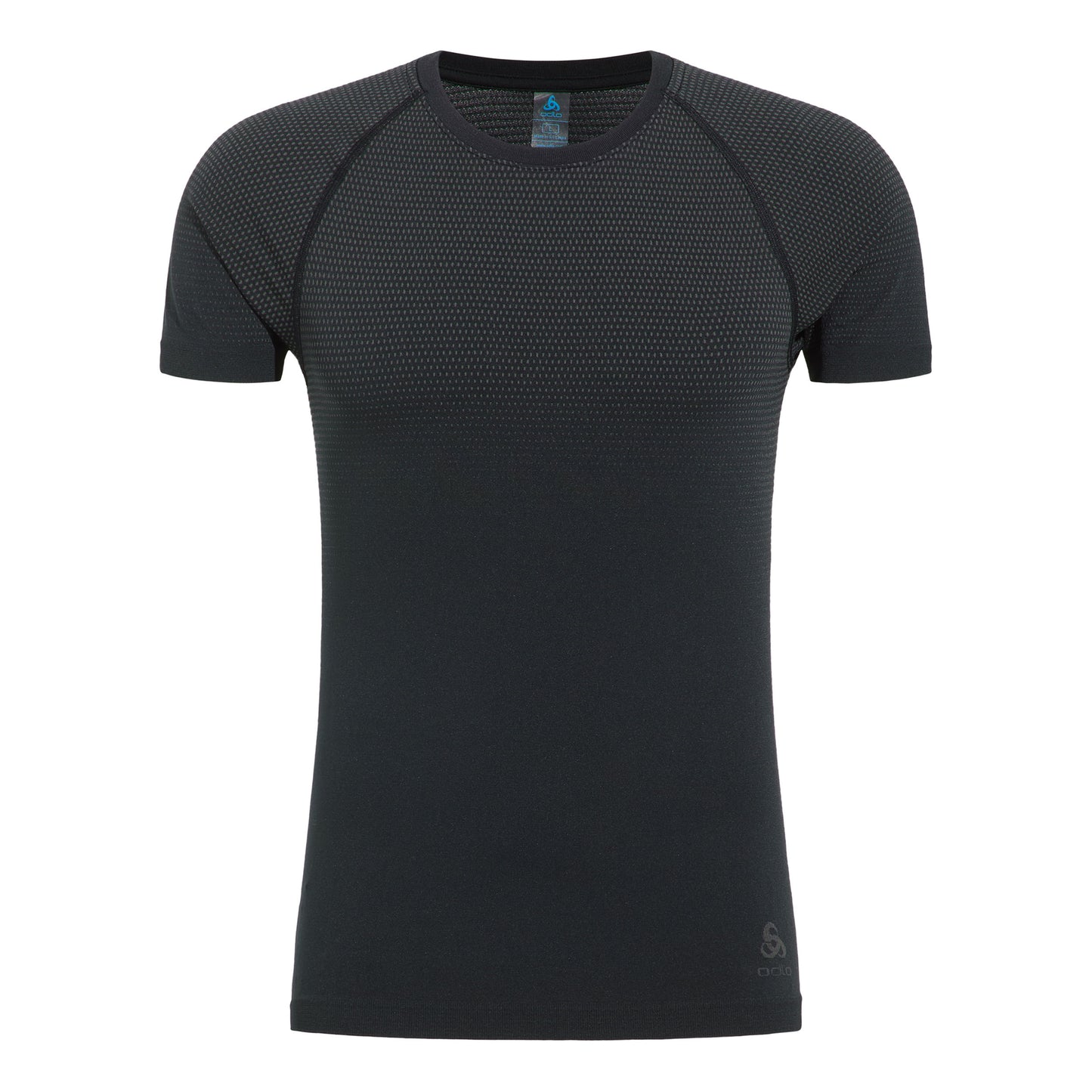 Odlo Performance Light Crew Neck Camiseta De Running Hombres-Negro