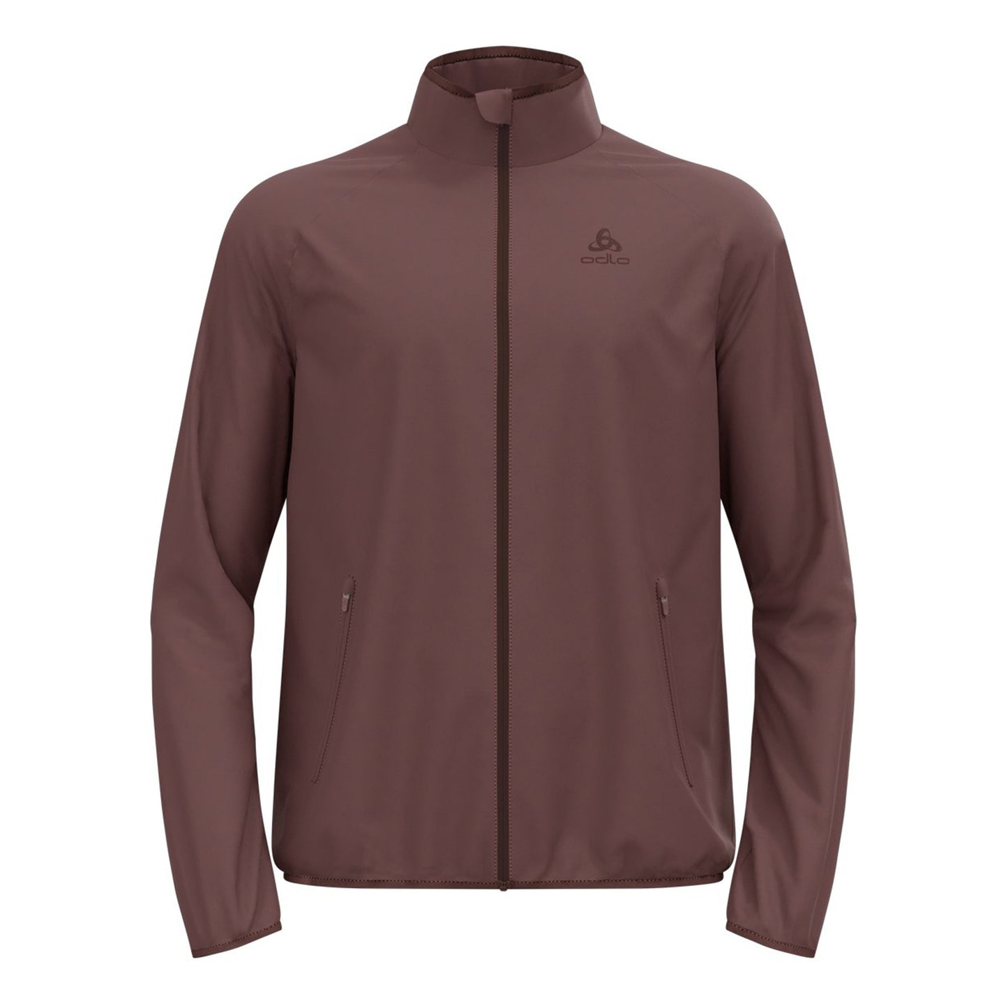 Odlo Essential Light Chaqueta para correr Hombres-marrón