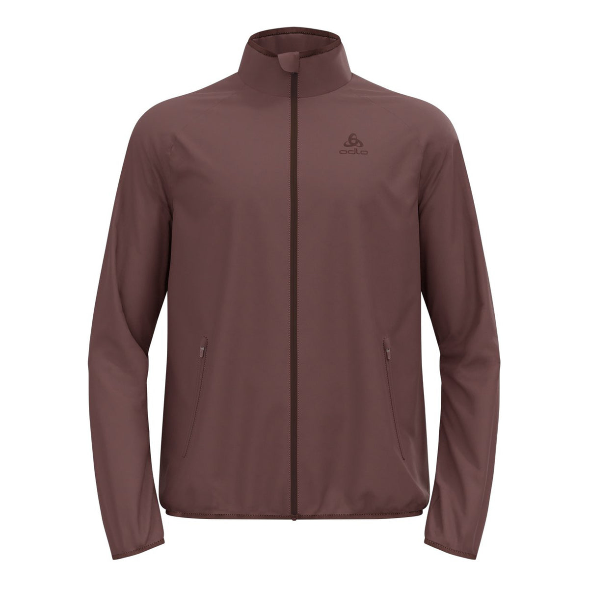 Odlo Essential Light Chaqueta para correr Hombres-marrón