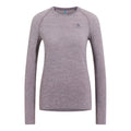 Essential Seamless Crew Neck Camiseta de manga larga Mujeres - gris,