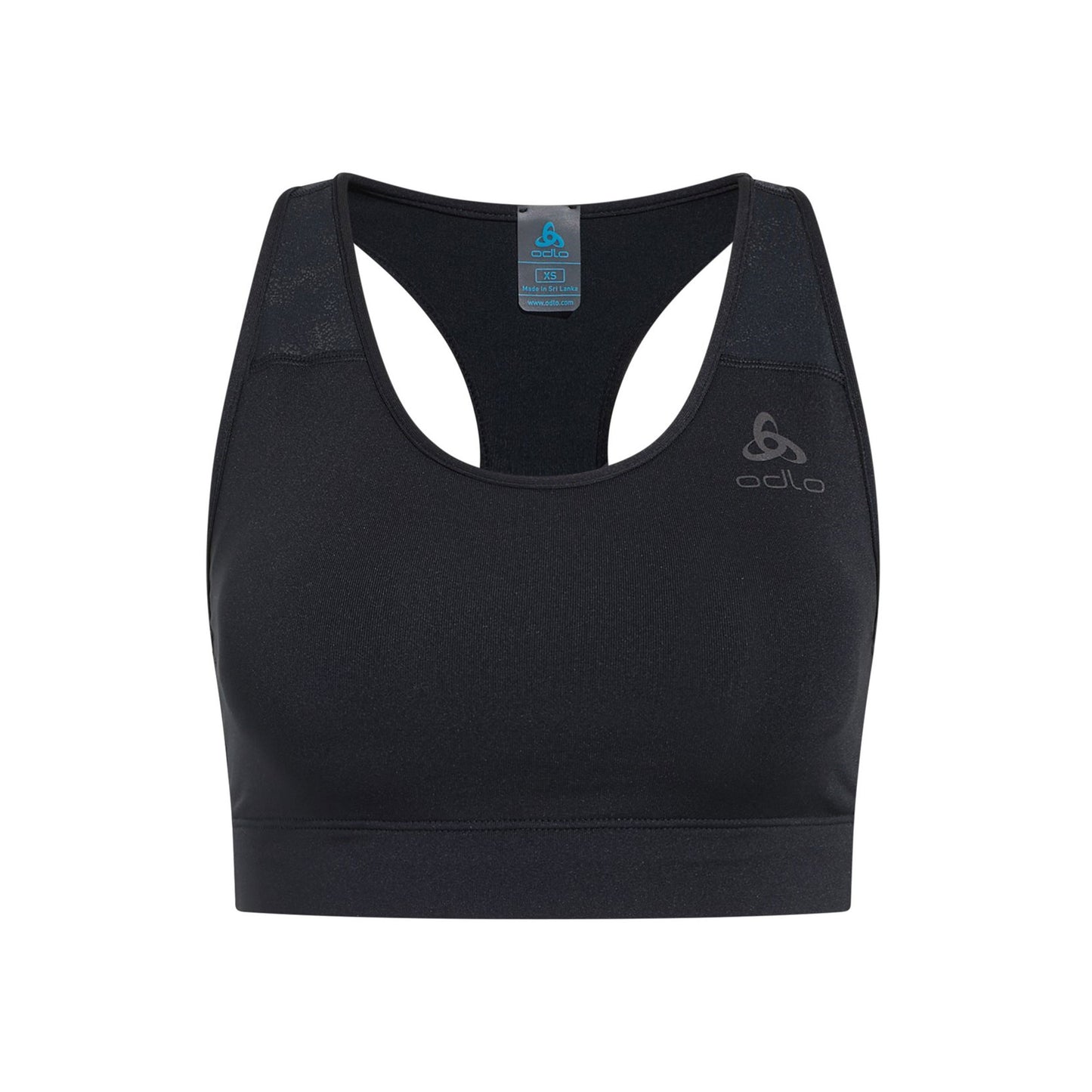 Odlo Essential Bralette Print Sujetador deportivo Mujeres - negro,