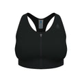 Seamless High Sport Sujetador Deportivo Mujeres-Negro