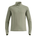 Zeroweight Warm Mid Layer 1/2 Zip Camiseta De Running Hombres-Oliva