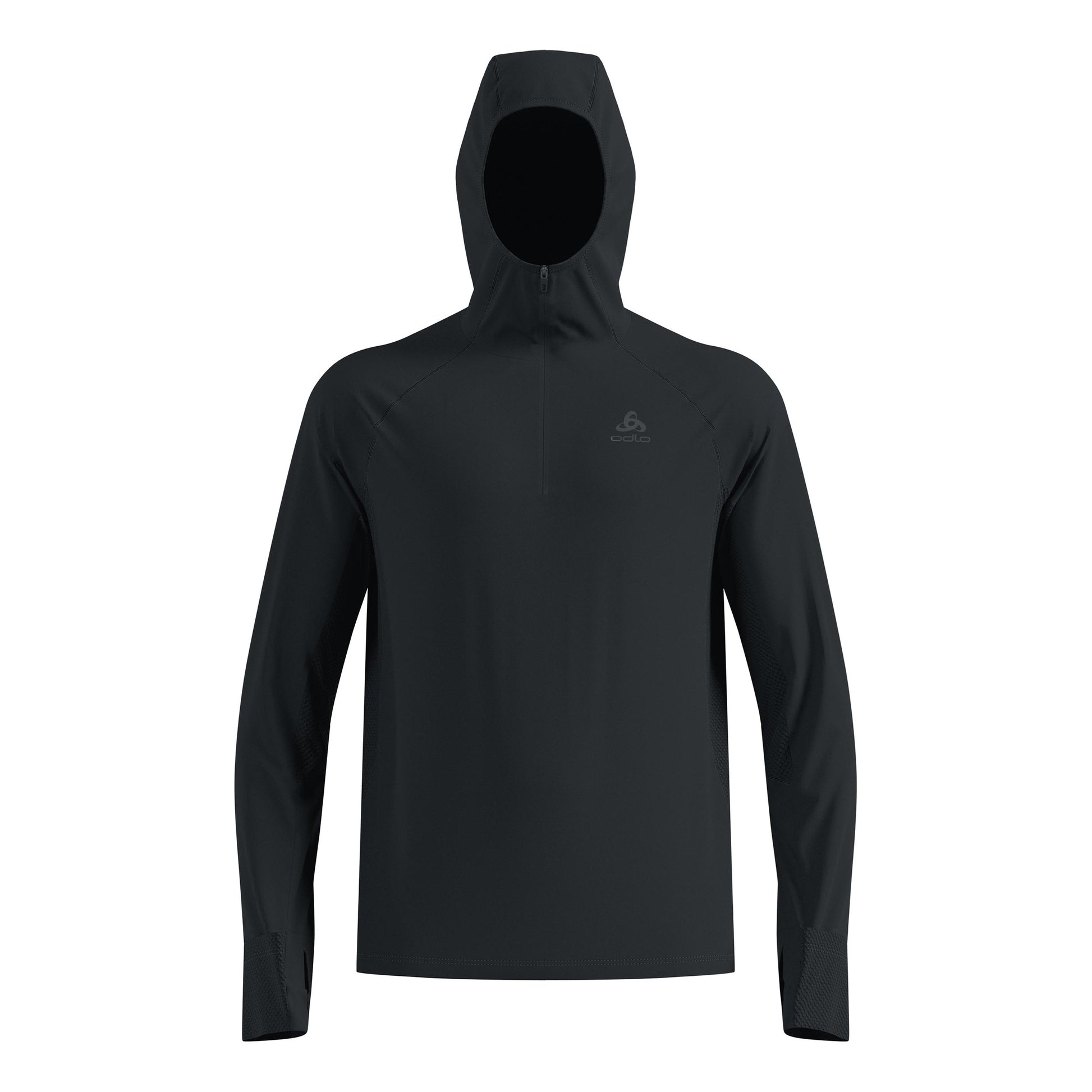 Odlo X-Alp Midlayer Camiseta De Running Hombres-Negro