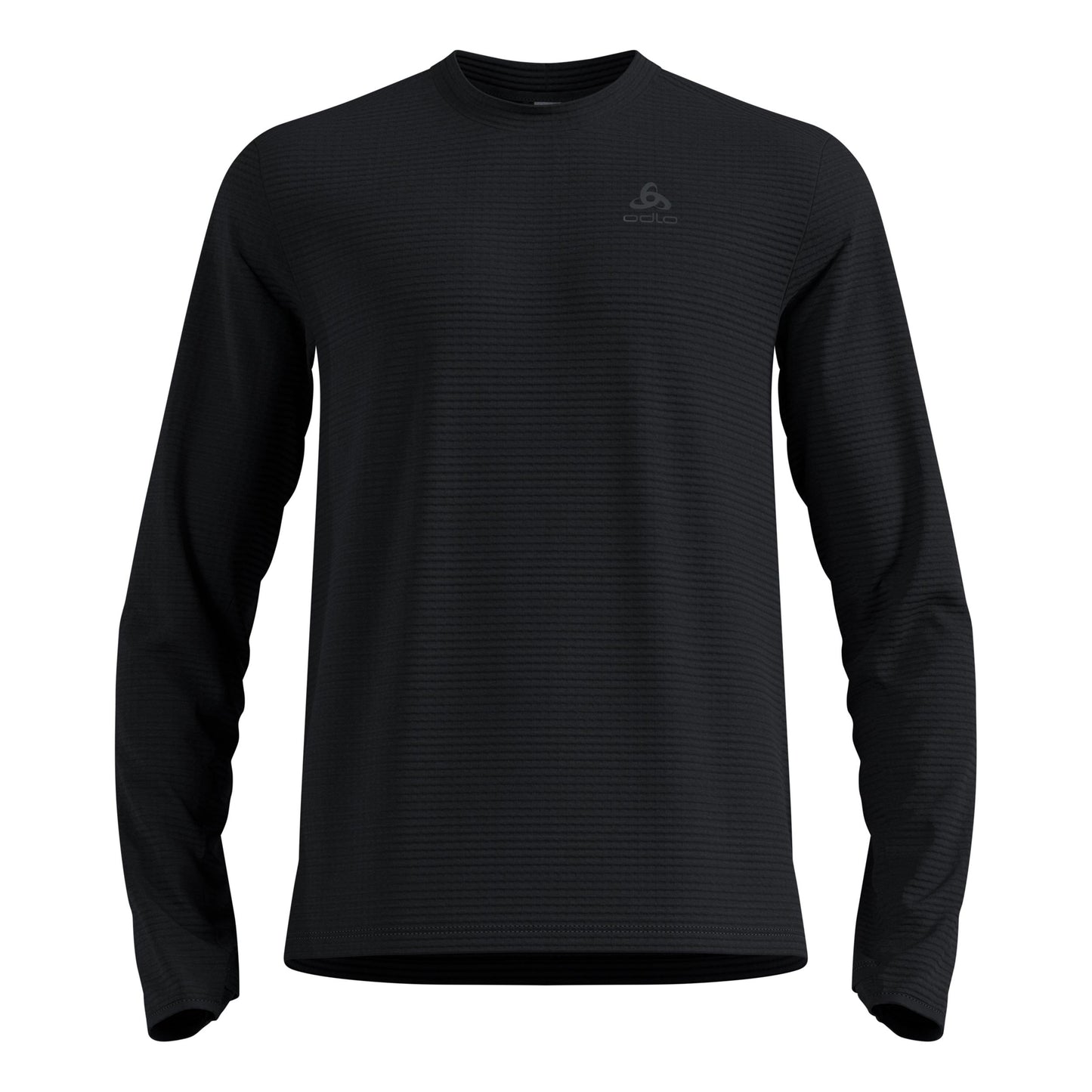 Odlo Essential Thermal Midlayer  Camiseta de running Hombres - negro