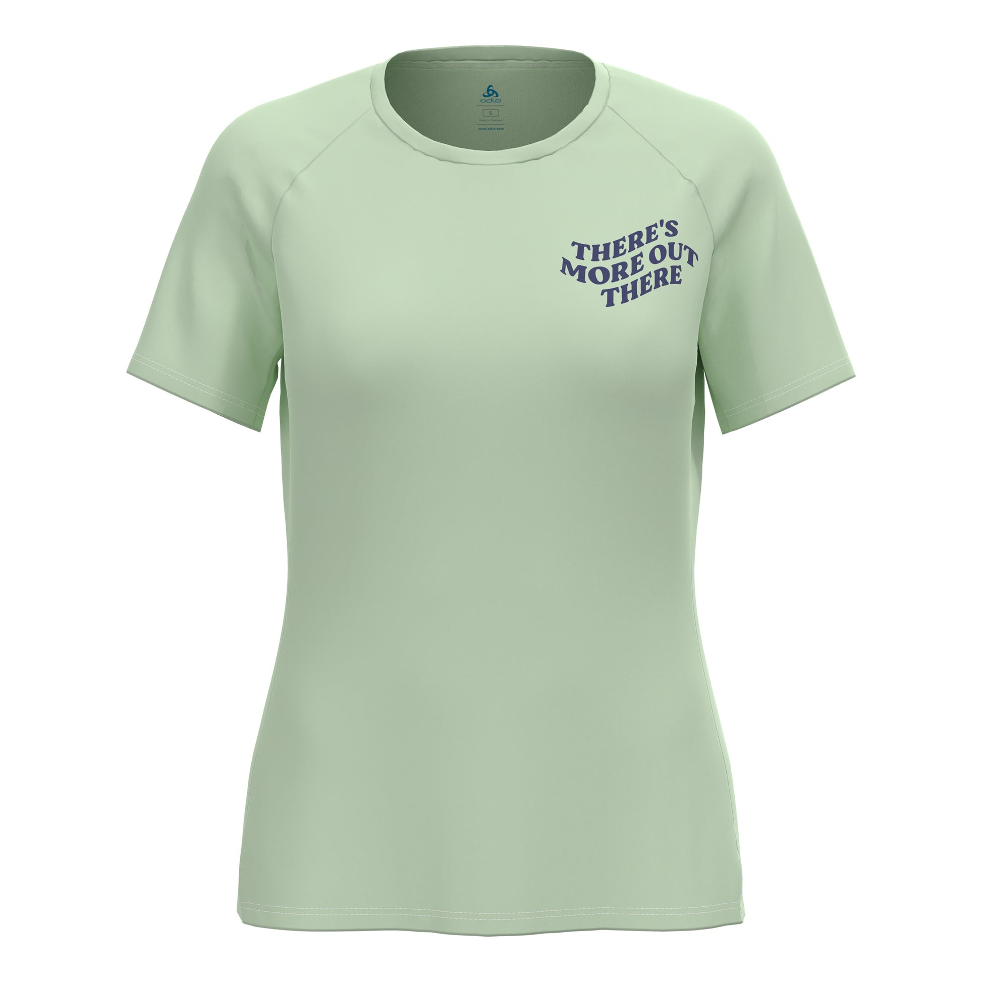 Odlo Essential Print Camiseta De Running Mujeres-Mint