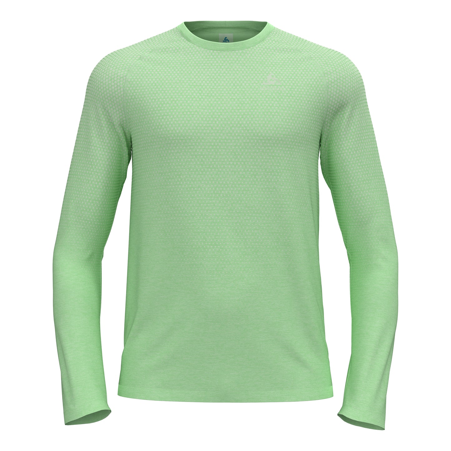 Odlo Essential Seamless Camiseta De Manga Larga Hombres-Mint