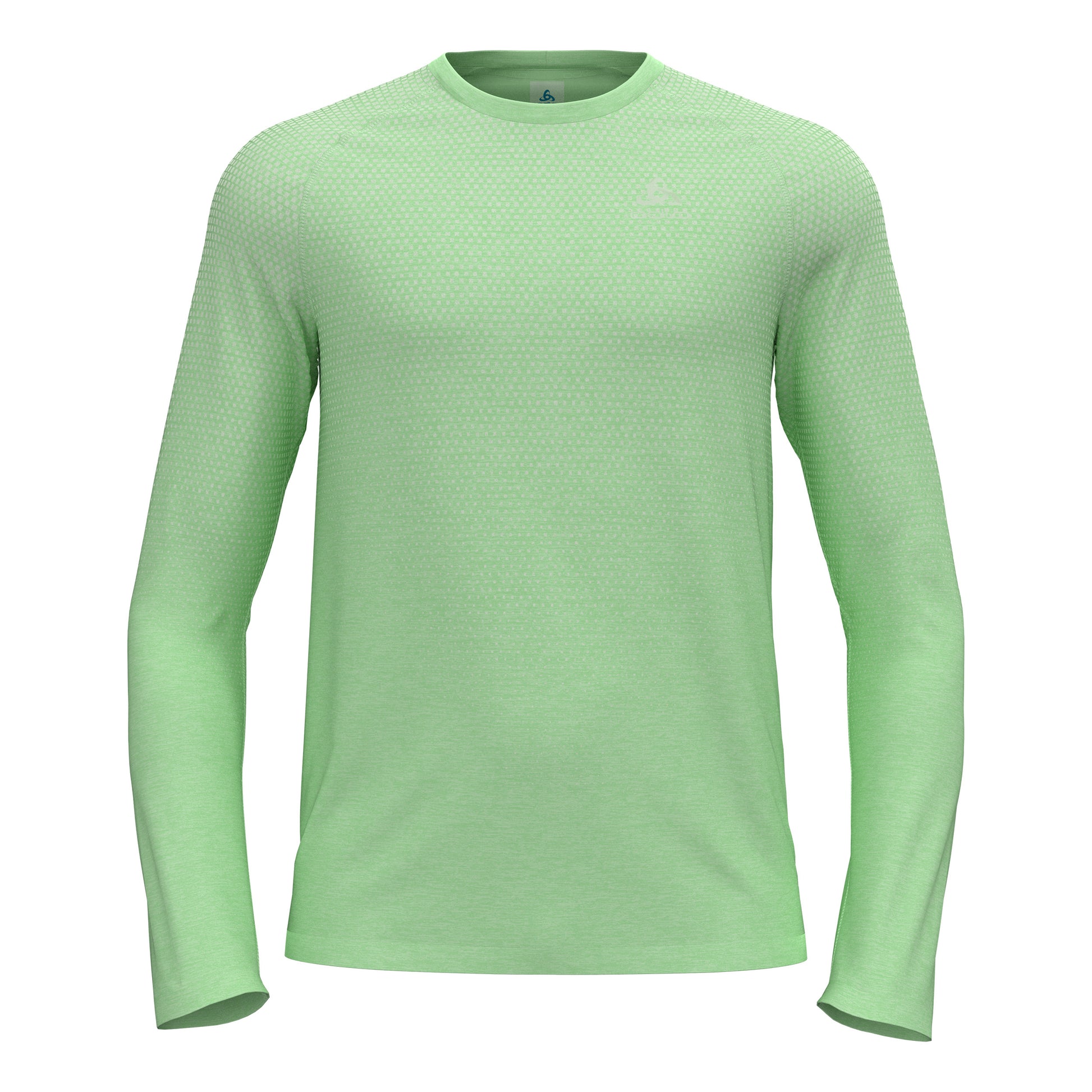Odlo Essential Seamless Camiseta De Manga Larga Hombres-Mint