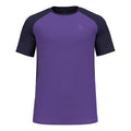 X-Alp Trail Camiseta de running Hombres-lila, negro