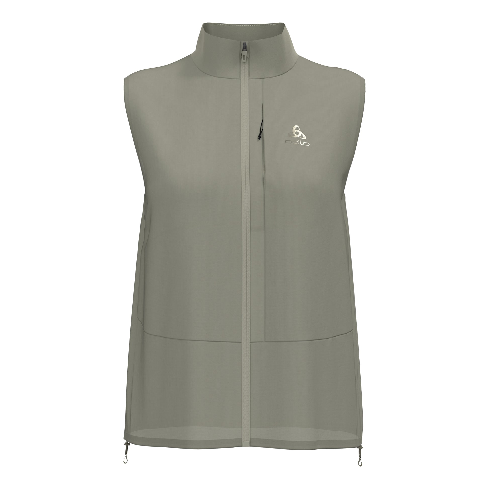 Odlo Zeroweight  Chalecos para correr Mujeres-gris