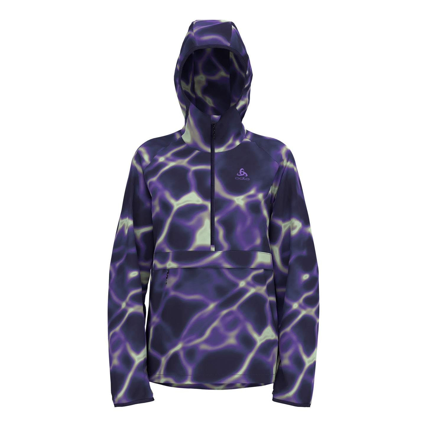 Odlo Zeroweight Print Chaqueta Para Correr Mujeres-Lila