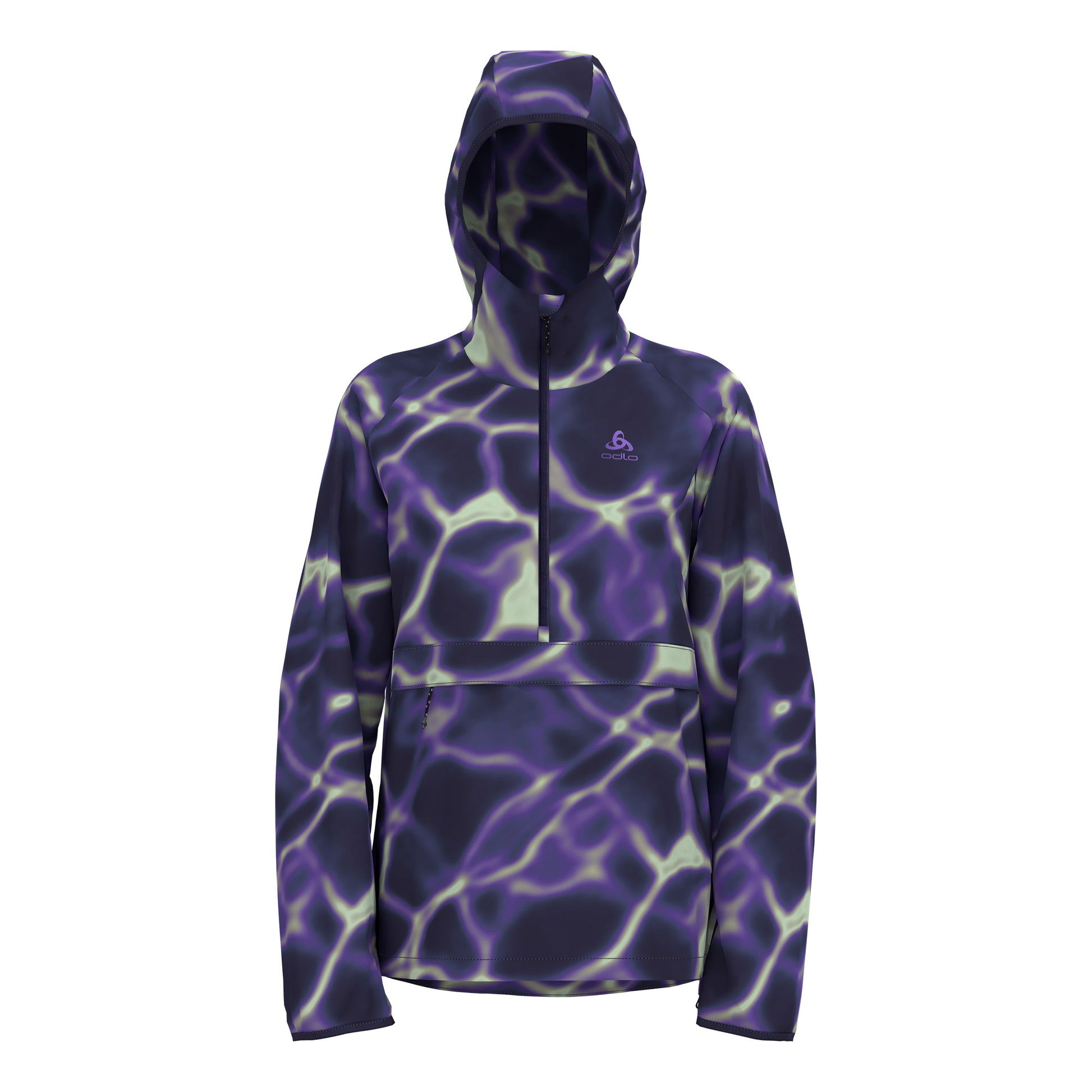 Odlo Zeroweight Print Chaqueta Para Correr Mujeres-Lila