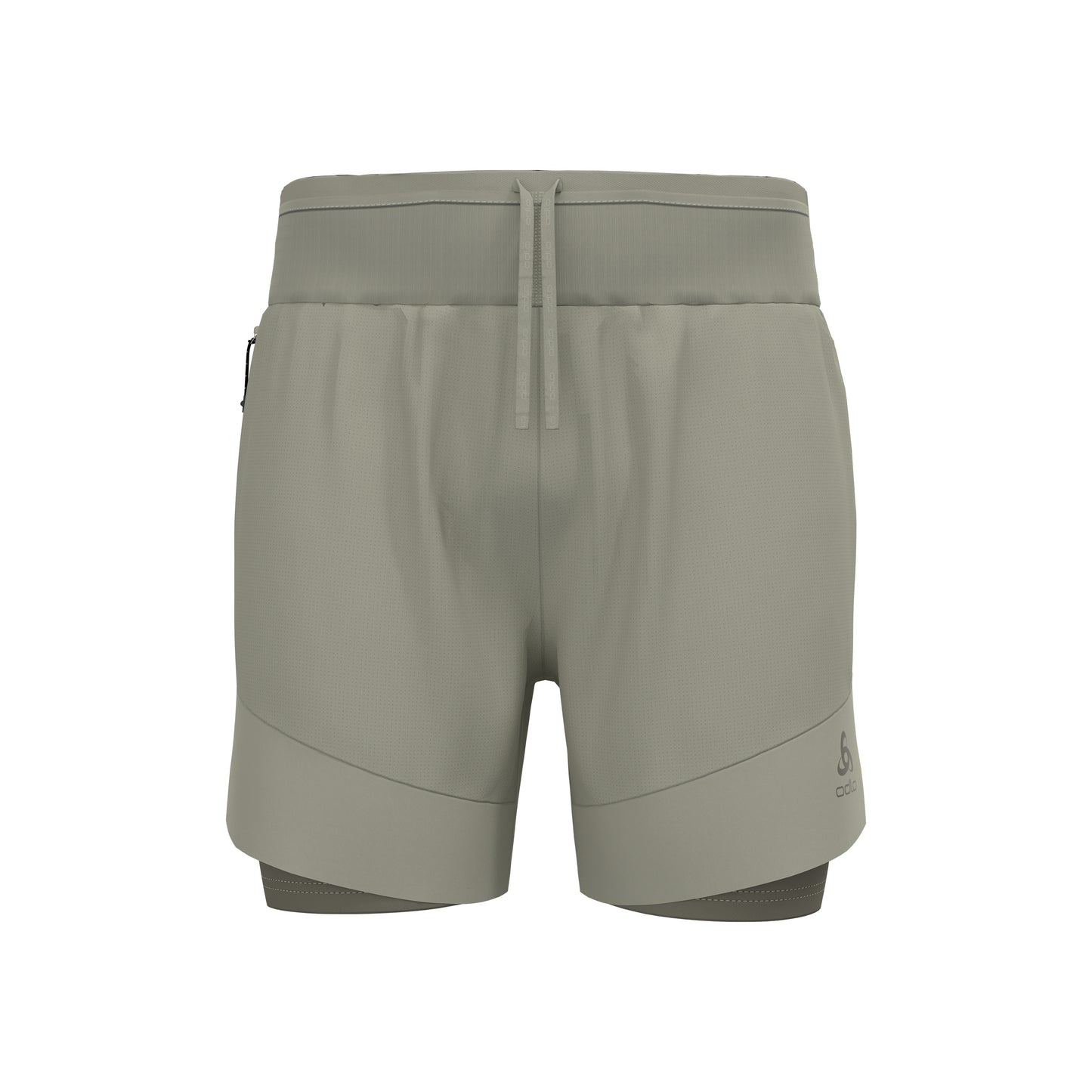 Odlo X-Alp Trail 6in 2in1 Pantalones Cortos Hombres-Gris