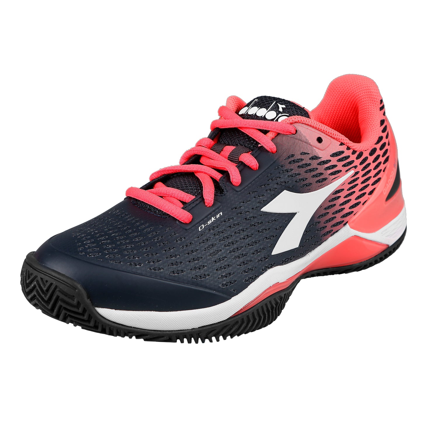 Diadora Speed Blushfield Fly 2 Clay Zapatilla tierra batida Mujeres - negro, coral